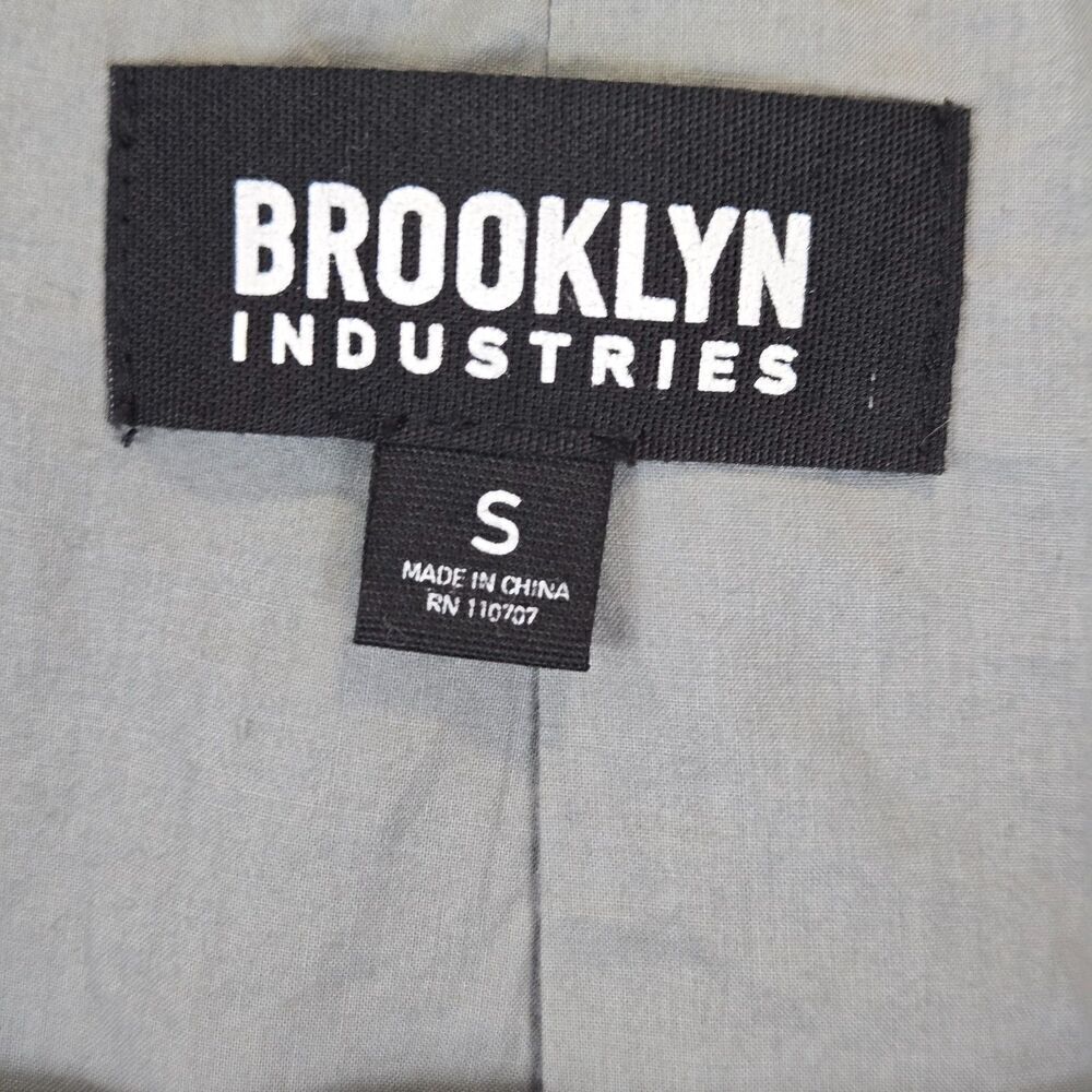 Womens Blazer Sz S Oversized Black Gray Preppy Casual Academia Grunge - Picture 9 of 10